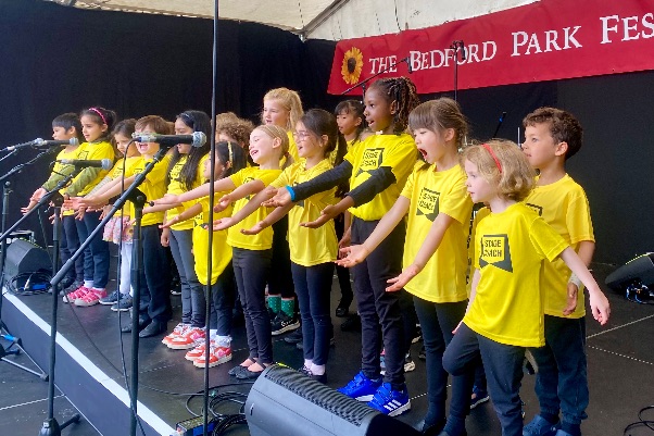 Stagecoach performers on Green Days 2024